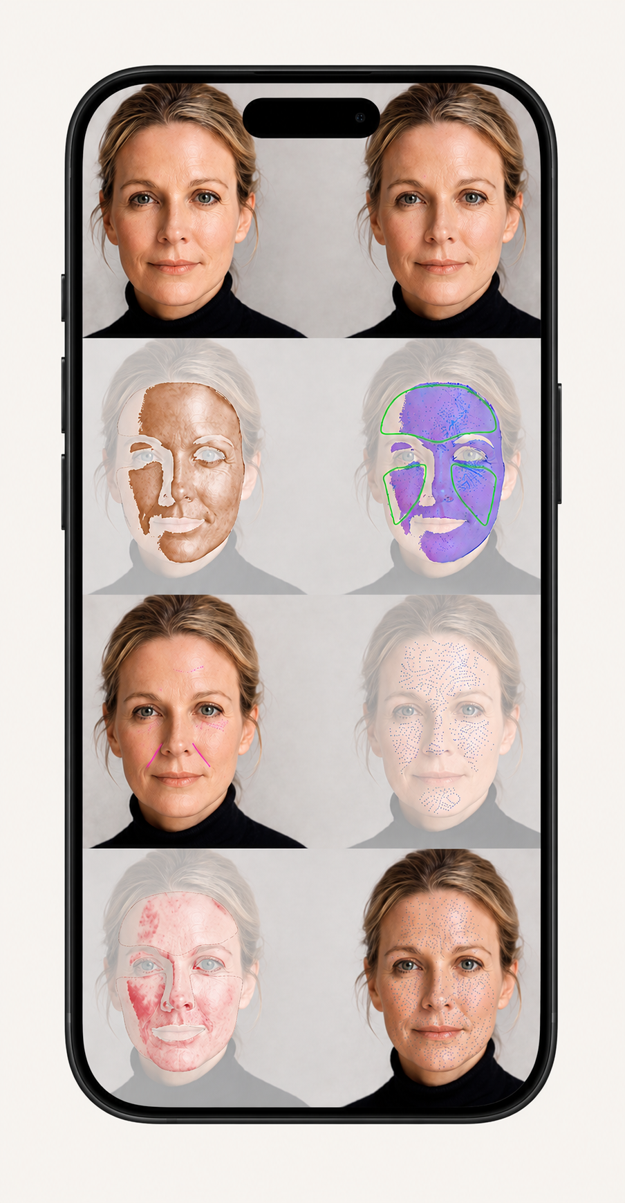 SKNRY scan grid on iPhone